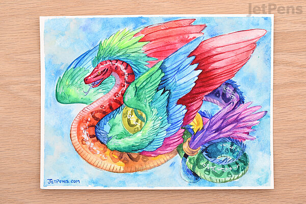 Fueled by Clouds & Coffee: Review: Sakura Koi Watercolor Set