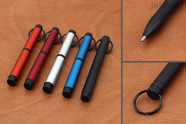 The Fisher Space Pen Backpacker attaches to your key ring and is always ready to write.