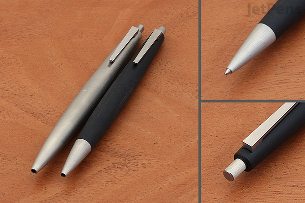 The Lamy 2000 ballpoint pen is elegant and modern.