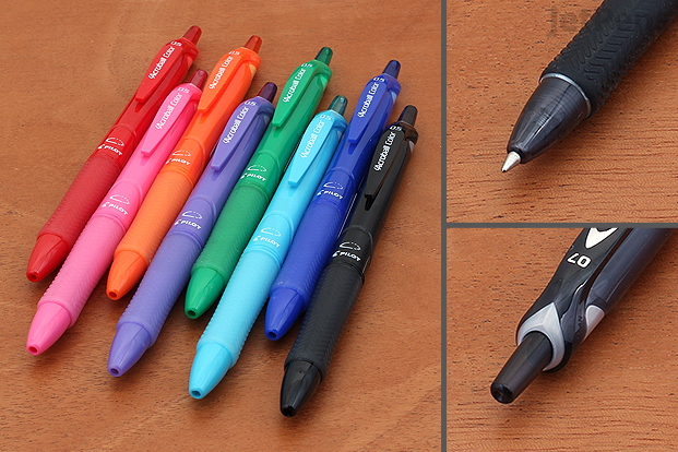 The Pilot Acroball writes smoothly and comes in eight colors.