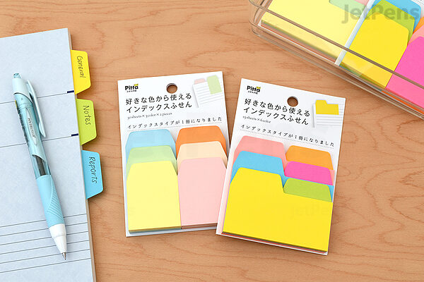 rotation Skim Rengør soveværelset Cluster Japan Pitta Index Tab Sticky Notes - Slim 1P - Pastel | JetPens