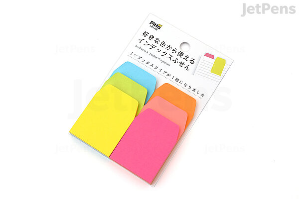 ødemark er der impuls Cluster Japan Pitta Index Tab Sticky Notes - Slim 1P - Neon | JetPens