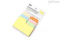 Cluster Japan Pitta Index Tab Sticky Notes - Memo 2P - Pastel - CLUSTER JAPAN C-SIF-03