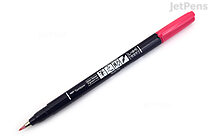 Tombow Fudenosuke Brush Pen - Hard - Pink - TOMBOW WS-BH22