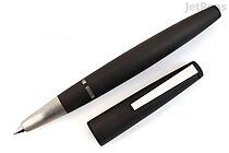 LAMY 2000 Fountain Pen - Black - Oblique Medium Nib - LAMY L01OM