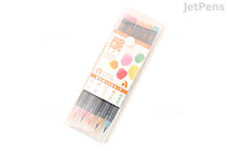 Akashiya Sai Watercolor Brush Pen - 5 Spring Color Set - AKASHIYA CA200-5VA