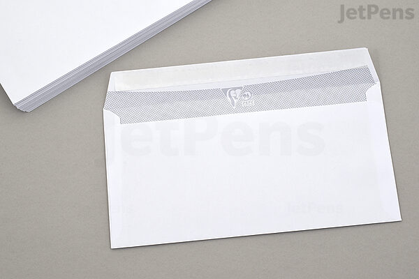 Clairecode 110x220mm envelope 80gsm packed 25s. - Clairefontaine