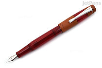 Opus 88 Koloro Fountain Pen - Rust Red - Medium Nib - OPUS 88 KOLORO-RR-M