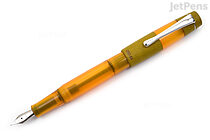 Opus 88 Koloro Fountain Pen - Yellow Orange - Medium Nib - OPUS 88 KOLORO-YO-M