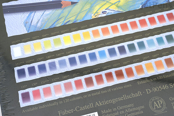 Faber Castell : Albrecht Durer Watercolour Pencils : Metal Tin Set