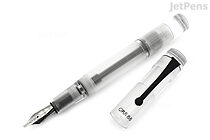 Opus 88 Demo Fountain Pen - Clear Demonstrator - 1.5 mm Stub Nib - OPUS 88 96083915-1.5
