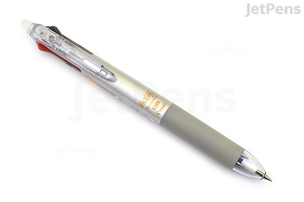 Pilot Frixion Ball 3 Slim 3 Color Multi Pen 0 38 Mm Silver Jetpens Pilot Frixion Ball 3 Slim 3 Color Multi Pen 0 38 Mm Silver Jetpens