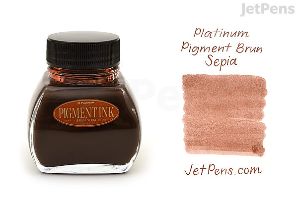 Platinum Sepia Ink - 60 Bottle | JetPens