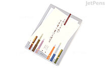 Midori Letter Pad for Writing Beautiful Letters with Fountain Pens - Blank - 50 Sheets - MIDORI 20519006