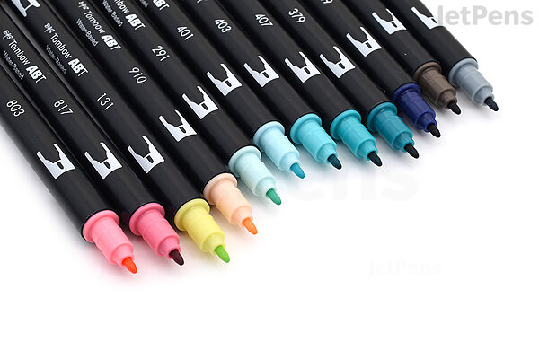 Bright Ideas: 20 Double-Ended Colored Brush Pens: (Dual Brush Pens, Brush Pens for Lettering, Brush Pens with Dual Tips)