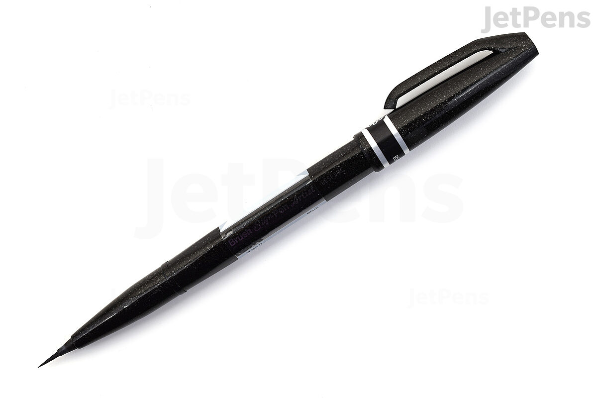 Pentel - Brush Sign Pen - Black  Gwartzman's – Gwartzman's Art