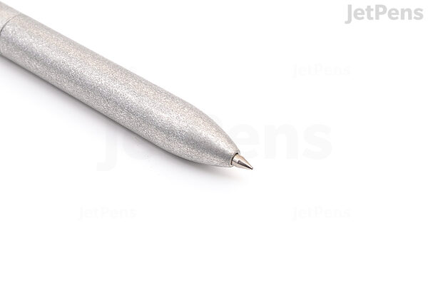 Karas Kustoms Bolt V2 Pilot G2 Pen - Tumbled Raw Aluminum - 0.5 mm - Black Ink - KARAS KK-5036-TUMBLED RAW ALUMINUM
