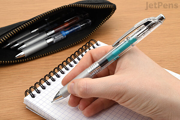 Pentel EnerGel 3 Color Gel Multi Pen - 0.5 mm - Black