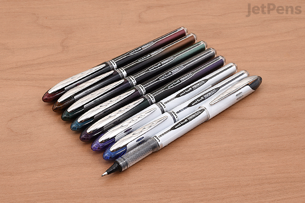 The humble Uni-ball Vision Elite is the best rollerball pen for writing.