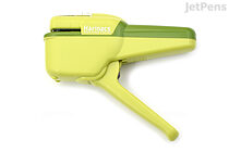 Kokuyo Harinacs Stapleless Stapler - Handy 10 Sheets - Green - KOKUYO SLN-MSH110G