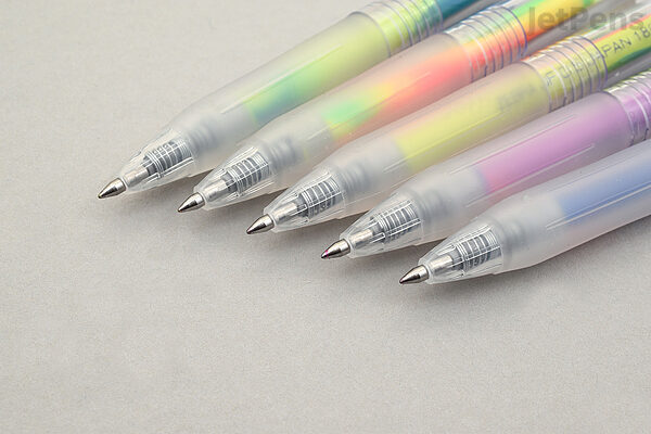 Zebra Super-Marble 3 Color Changing Gel Ink Pen - 0.8 mm - Blue Green Pink