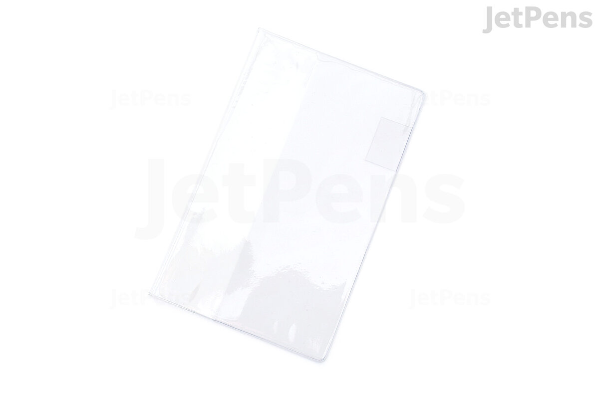 Midori MD Clear Plastic Notebook Cover — The Gentleman Stationer