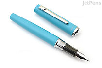 Platinum Procyon Fountain Pen - Turquoise Blue - Fine Nib - PLATINUM PNS-5000 #52 F