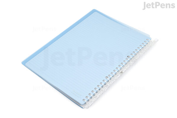 Kokuyo B5 Campus LIGHT BLUE B5 Smart Ring Binder Notebook SP706 26 Rings  lay Flat 60 Sheets 