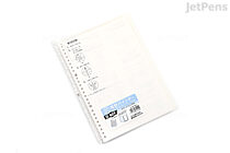Kokuyo Campus Smart Ring 60 Binder Notebook - B5 - 26 Rings - Clear - KOKUYO RU-SP706T