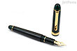 Platinum 3776 Century Fountain Pen - Laurel Green with Gold Trim - 14k Ultra Extra Fine Nib