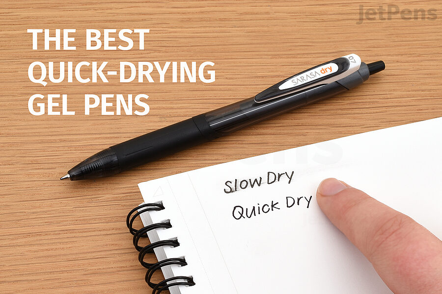 The Best Quick-Drying Gel Pens