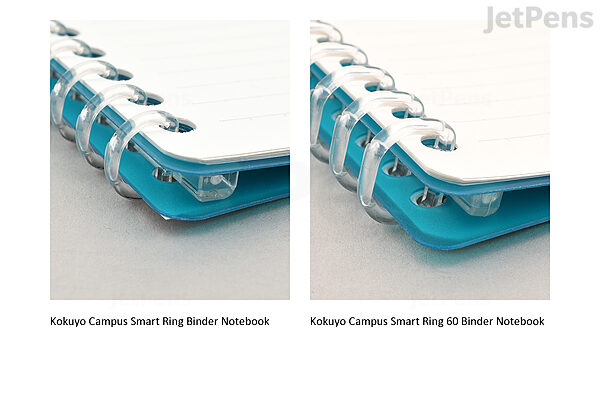 Kokuyo Campus Smart Ring Binder Notebook - B5 - 26 Rings - Clear
