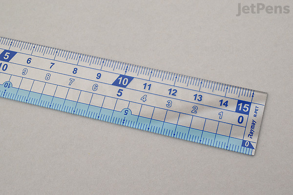 Raymay Study Mate Zero Edge Ruler Set | JetPens
