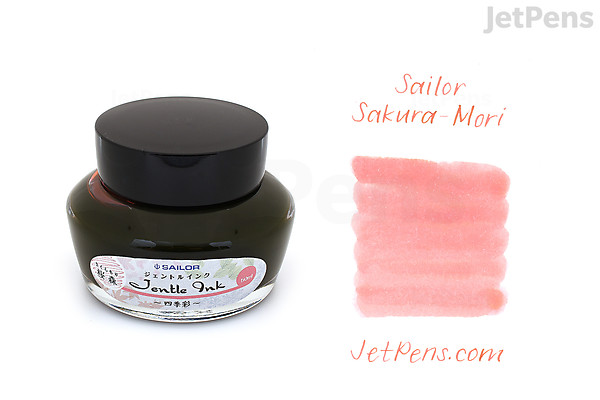 Sailor Jentle Sakura-Mori Ink (Cherry Blossom Pink) - Four Seasons - 50 ...