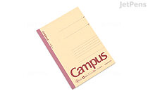Kokuyo Campus Notebook - Recycled - A5 - 7 mm Rule - 30 Sheets - KOKUYO E103AN
