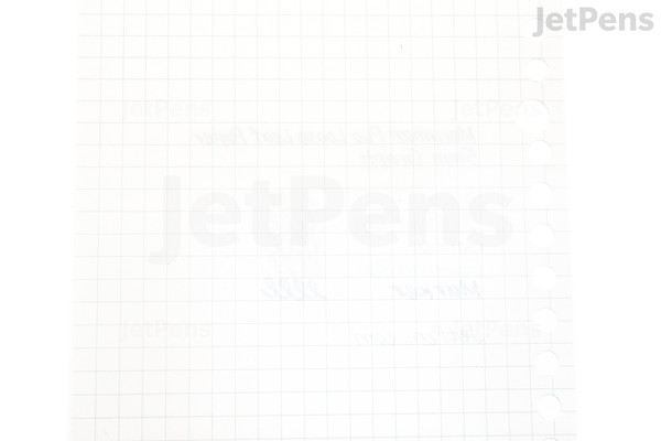 Maruman Puo Loose Leaf Paper - Slim A5 - 5 mm Graph - 50 Sheets | JetPens