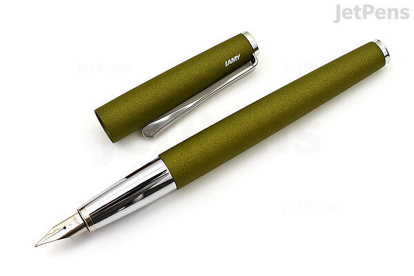 in het geheim Gematigd Cadeau LAMY Studio Fountain Pen - Olive - Fine Nib | JetPens