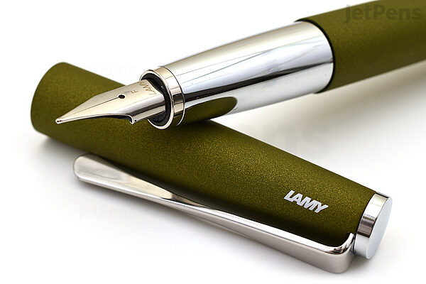 lamp passie Verzoekschrift LAMY Studio Fountain Pen - Olive - Medium Nib | JetPens