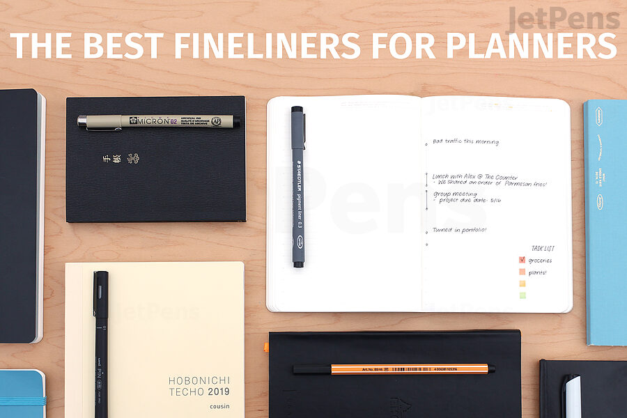 13 BEST FINELINERS & Pens For Journals & Writing [2024] - DIY Craft Club