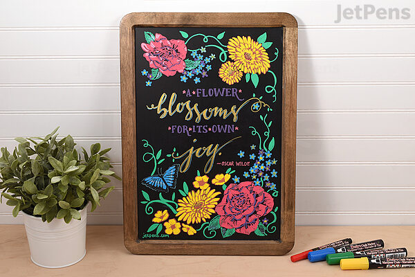 How to Season a Chalkboard — Marvy Uchida