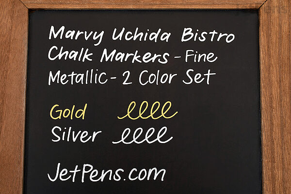 Marvy Bistro Chalk Marker Extra Fine Tip- Bright Set 485-4H