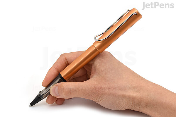LAMY AL-Star Rollerball Pen - Medium Point - Bronze Body - Ink | JetPens