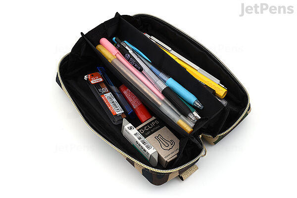 Kamio Japan Paco-Tray Pen Case - Camouflage