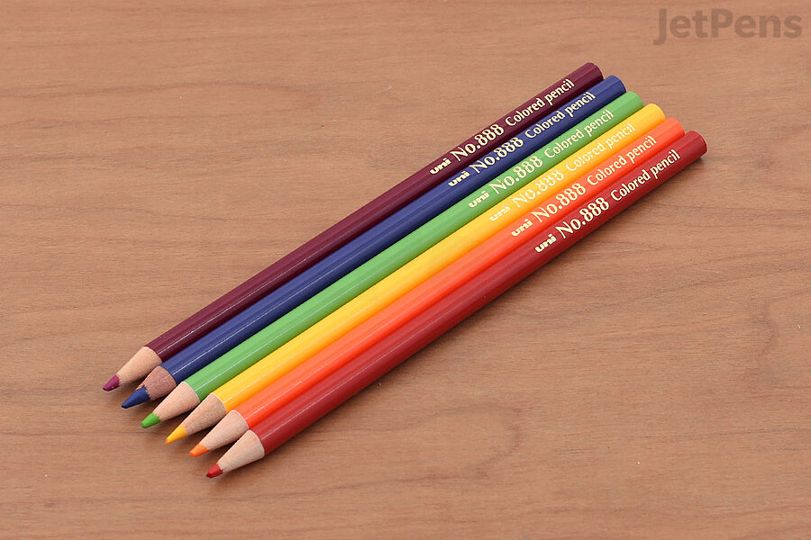 Uni No.888 Color Pencils