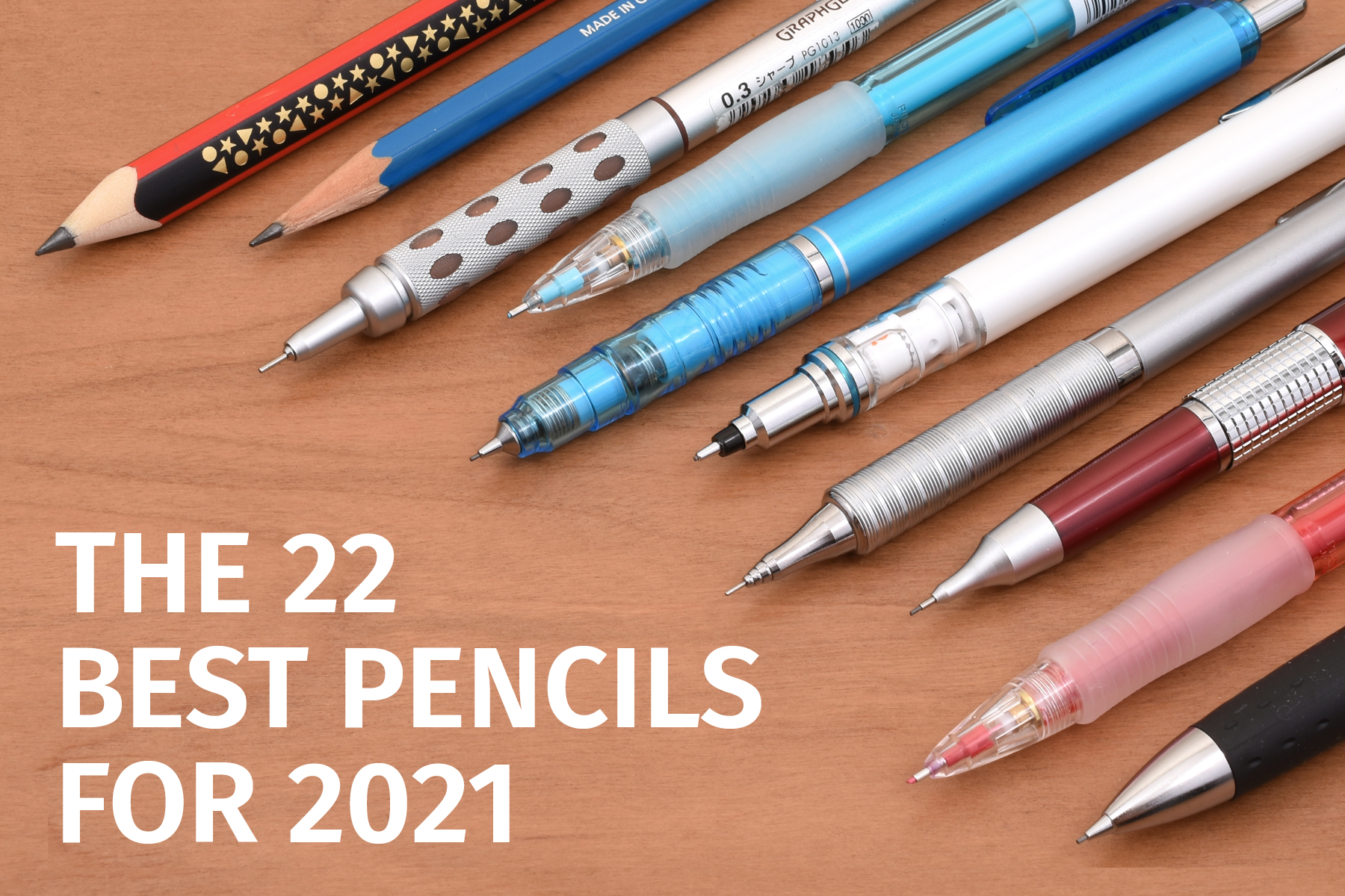 The 22 Best Pencils For 21 Wooden And Mechanical Pencils Jetpens