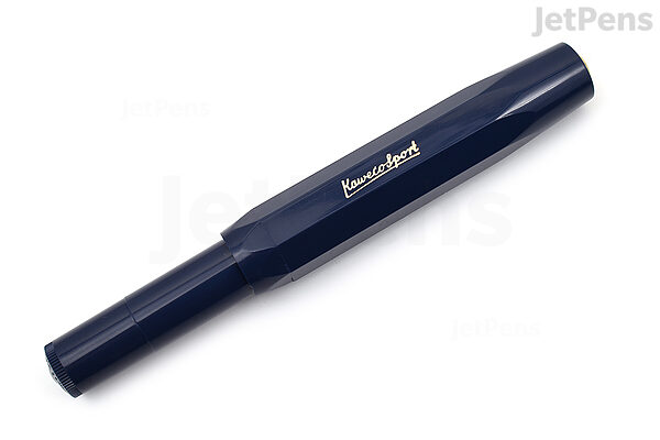Kaweco Classic Sport Fountain Pen - Navy - Double Broad Nib