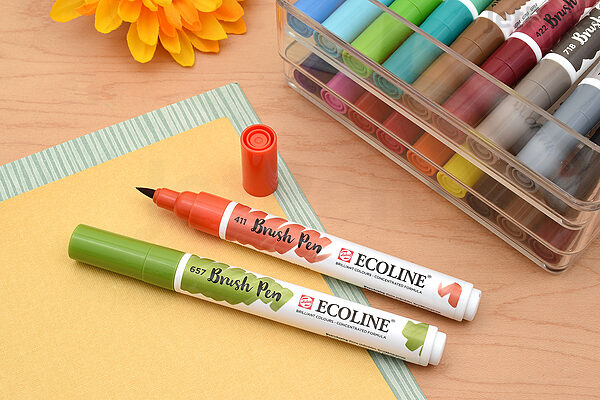 Royal Talens Ecoline Brush Pen - Set de 10 colores