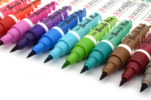 Royal Talens Ecoline Brush Pen Set 15 Colours