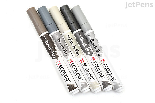 Color Lustre Brush Markers - mulberrycottage