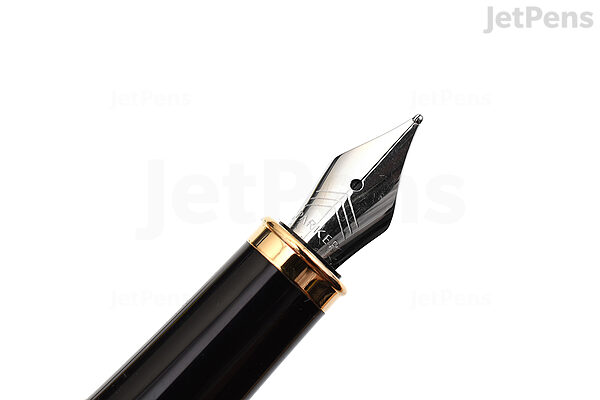 passen Gewond raken Kosmisch Parker IM Fountain Pen - Black with Gold Trim - Medium Nib | JetPens